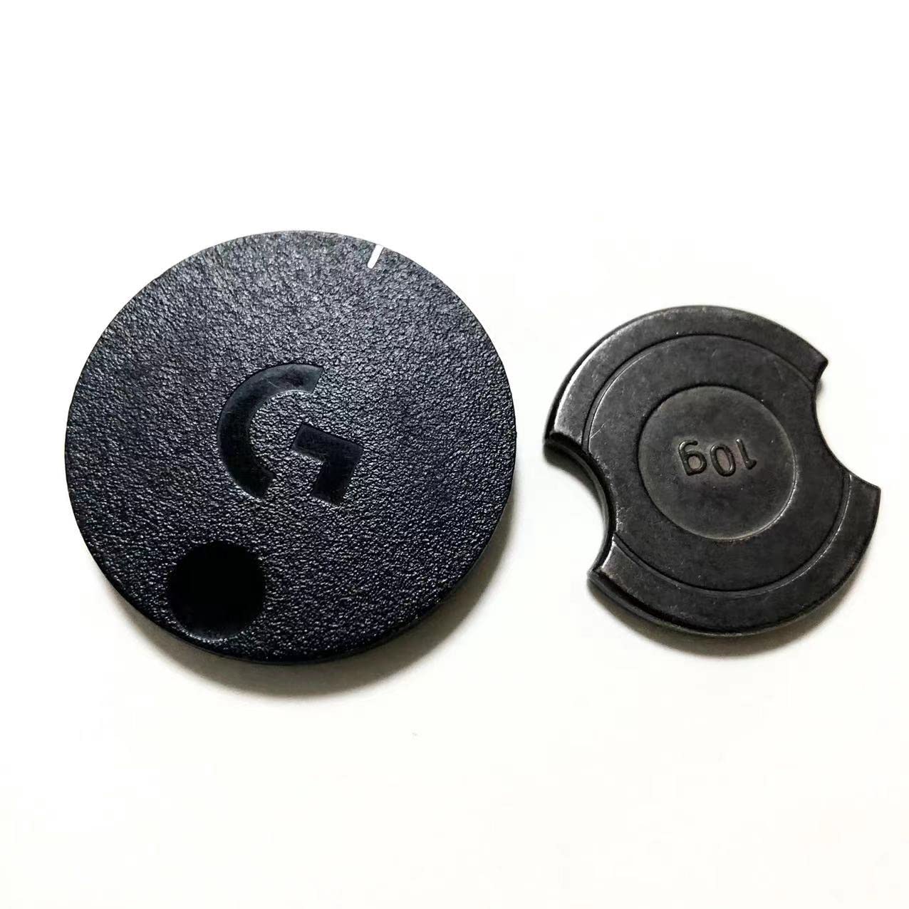 G703 の横にある透明なビー玉 透明ガラス球 φ25mm